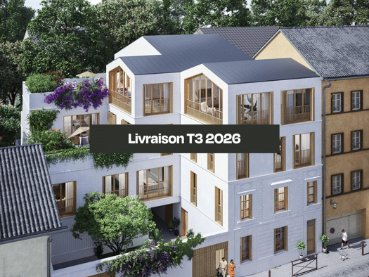 Appartement à vendre - neuf 1 185 000 € 4 pièces 3 chambres 112,4 m² RDC/3 Vieux Sceaux-Curie Sceaux 92330