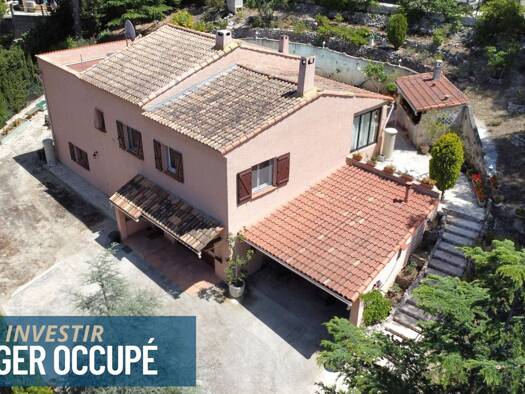 Maison en viager occupé Bouquet 134 300 € 6 pièces 3 chambres 167 m² 1 110 m² de terrain Rognac 13340