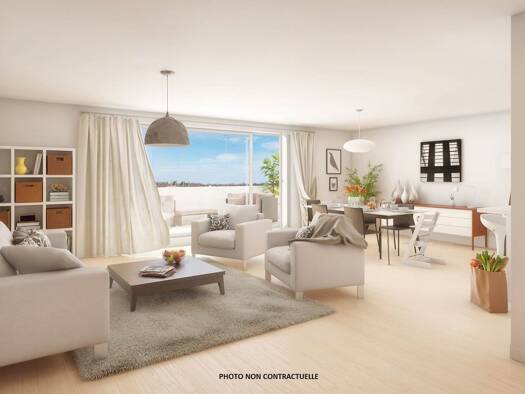 Appartement à vendre - Première occupation 299 900 € 4 pièces 3 chambres 86 m² Étage 2/2 Campagne La Chevrolière 44118