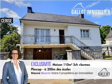 Maison à vendre 229 000 € 5 pièces 1 chambre 110 m² 528 m² de terrain Plescop 56890
