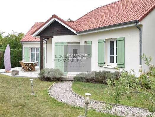Maison de plain-pied à vendre 457 000 € 7 pièces 3 chambres 150 m² 1 260 m² de terrain Verton 62180