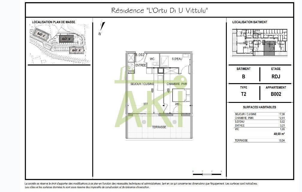 Maison à vendre, 41m², AJACCIO