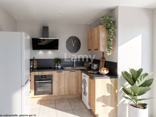 Appartement à louer 690 € 2 pièces 44 m² Étage 2/2 Francs-Epinette Mouvaux 59420