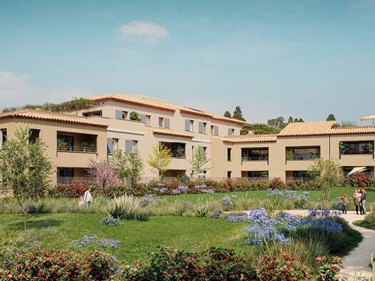 Appartement à vendre - Neuf 270 000 € 2 pièces 49 m² dès le 31/03/2027 Campagne en. E-Figons-Surville-Plantiers Éguilles 13510