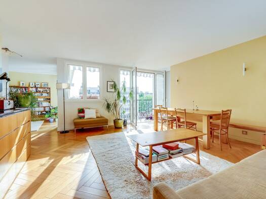 Appartement à vendre - Première occupation 724 500 € 3 pièces 2 chambres 81,14 m² Étage 8/10 Télégraphe-Pelleport Saint Fargeau Paris 20ème arrondissement 75020