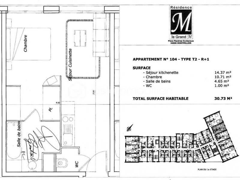 Maison à vendre, 32m², MONTPELLIER