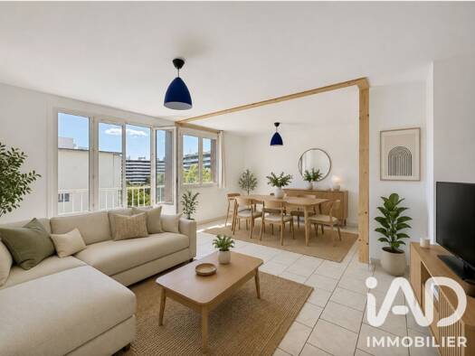 Appartement à vendre 82 000 € 4 pièces 2 chambres 64,85 m² Étage 7/9 Arlequin Grenoble 38100