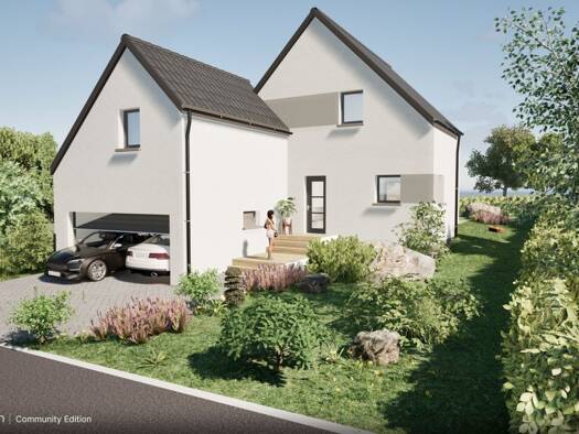 Terrain avec maison neuve à vendre 430 000 € 6 pièces 4 chambres 120 m² 2 000 m² de terrain Saint-Amarin 68550