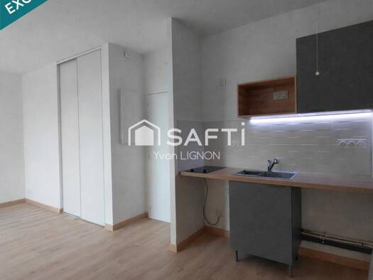 Appartement à vendre 115 000 € 2 pièces 1 chambre 32 m² Étage 1/3 Paimbœuf 44560