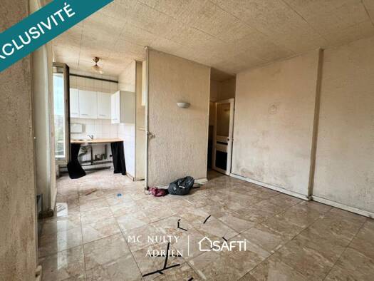 Appartement à vendre 109 000 € 2 pièces 1 chambre 28 m² Étage 3/3 Bernard de Palissy Villeneuve-Saint-Georges 94190