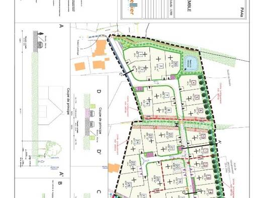 Terrain constructible à vendre 67 000 € 510 m² de terrain Rive Gauche Changé 53810