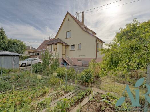 Maison à vendre 346 500 € 5 pièces 4 chambres 110 m² 557 m² de terrain Nord Obernai 67210