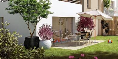 Appartement à vendre - Neuf 198 000 € 3 pièces 2 chambres 65 m² RDC/3 Plombieres les Dijon 21370