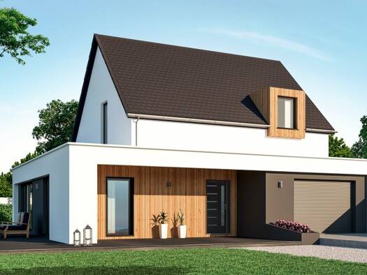 Terrain avec maison neuve à vendre 469 000 € 5 pièces 4 chambres 130 m² 323 m² de terrain Plougonvelin 29217