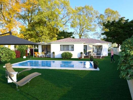 Terrain avec maison neuve à vendre 298 622 € 5 pièces 4 chambres 120 m² 300 m² de terrain Claret 34270