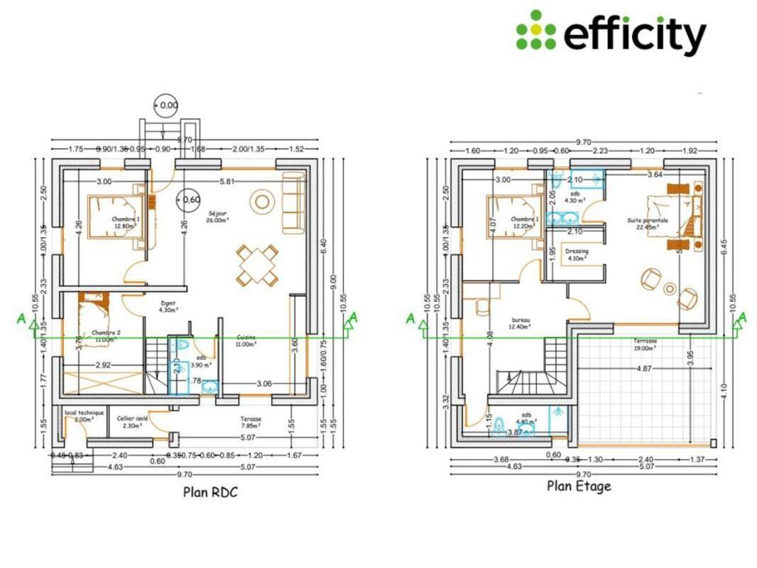 Maison à vendre, 85m², ROCHEFORT