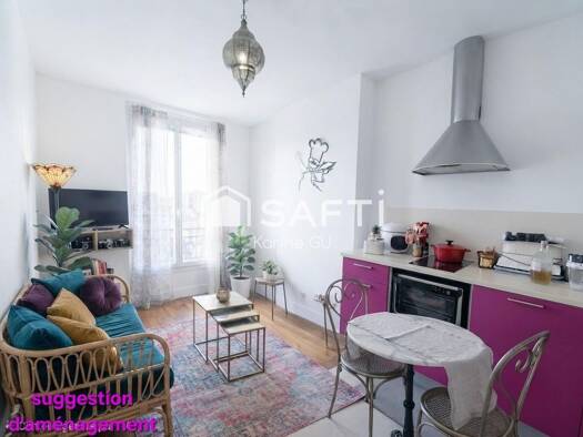 Appartement à vendre 257 000 € 2 pièces 1 chambre 27 m² Étage 3/4 Olympiades-Choisy Paris 13ème arrondissement 75013