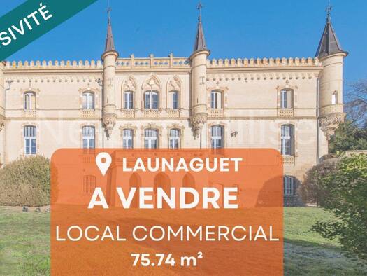 Local commercial à vendre 209 000 € 76 m² de surface de vente Les Sables Launaguet 31140