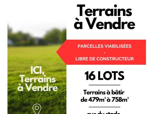 Terrain constructible à vendre 64 293 € 643 m² de terrain Piblange 57220