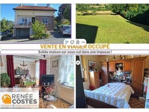 Maison en viager occupé Bouquet 25 500 € 4 pièces 3 chambres 100 m² 900 m² de terrain Bruyères 88600