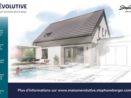 Terrain avec maison neuve à vendre 465 680 € 6 pièces 4 chambres 137 m² 650 m² de terrain Herbsheim 67230