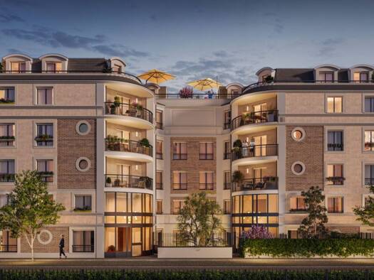 Appartement à vendre - neuf 530 000 € 3 pièces 2 chambres 66,83 m² 2ème étage Pont de Bry Le Perreux-sur-Marne 94170