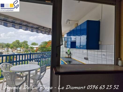 Duplex à vendre 184 000 € 2 pièces 1 chambre 33,2 m² Étage 2/2 Le Diamant 97223