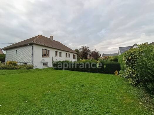 Maison de plain-pied à vendre 238 500 € 5 pièces 3 chambres 121 m² 1 155 m² de terrain Haute-Avesnes 62144