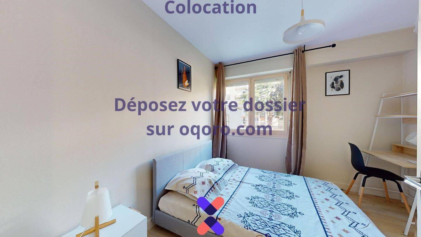 Chambre en colocation appartement meublé — 1