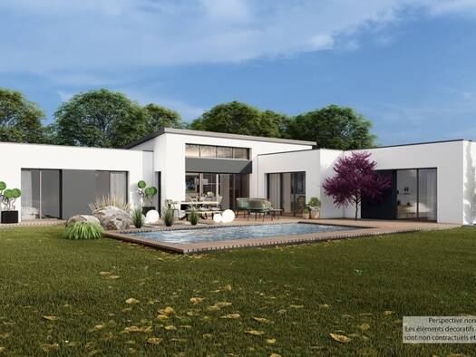 Terrain avec maison neuve à vendre 549 000 € 6 pièces 4 chambres 143 m² 650 m² de terrain Plougonvelin 29217