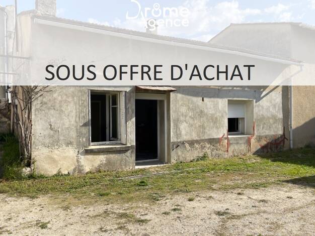 Maison à vendre 107 000 € 2 pièces 1 chambre 40 m² 30 m² de terrain Malissard 26120