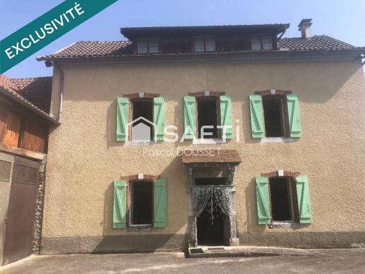 Maison à vendre 225 000 € 6 pièces 4 chambres 145 m² 2 004 m² de terrain Semeac 65600
