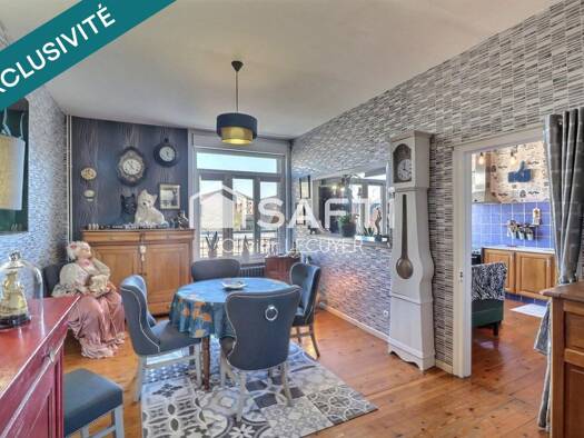 Maison de ville à vendre 135 000 € 8 pièces 3 chambres 275 m² 369 m² de terrain Barbusse Caudry 59540