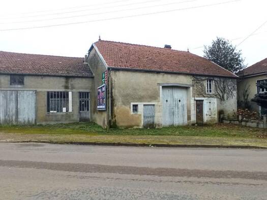 Maison à vendre 55 000 € 3 pièces 1 chambre 65 m² 990 m² de terrain Neuilly-l'Évêque 52360