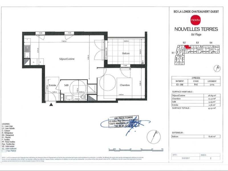 Maison à louer, 48m², LA LONDE LES MAURES
