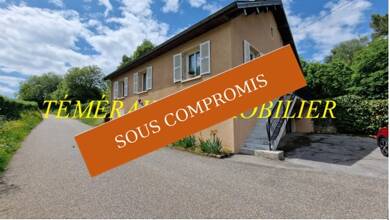 Maison de plain-pied à vendre 230 000 € 6 pièces 4 chambres 177 m² 3 392 m² de terrain Montrond 39300