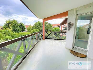 Appartement à vendre 156 600 € 3 pièces 2 chambres 67 m² Étage 1/2 Sud Ouest Illzach 68110
