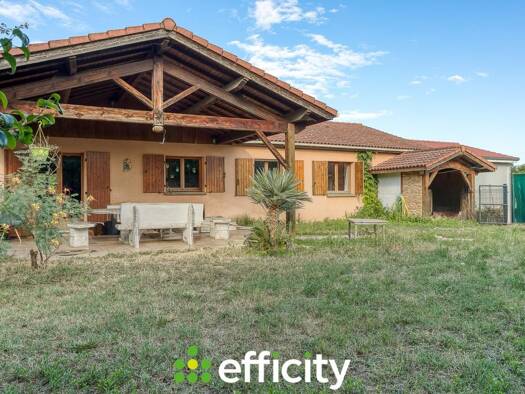 Maison de plain-pied à vendre 294 900 € 7 pièces 5 chambres 160 m² 929 m² de terrain Auberives-sur-Varèze 38550
