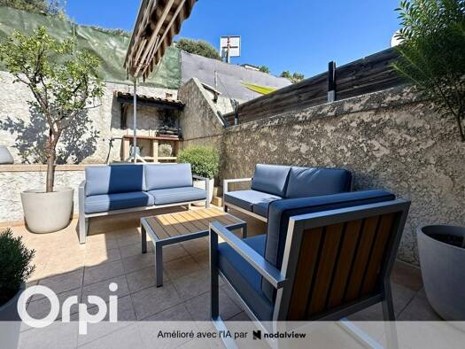 Maison jumelée à vendre 480 000 € 5 pièces 4 chambres 117,52 m² 103 m² de terrain Les Rascas-Les Pugets Saint-Laurent-du-Var 06700