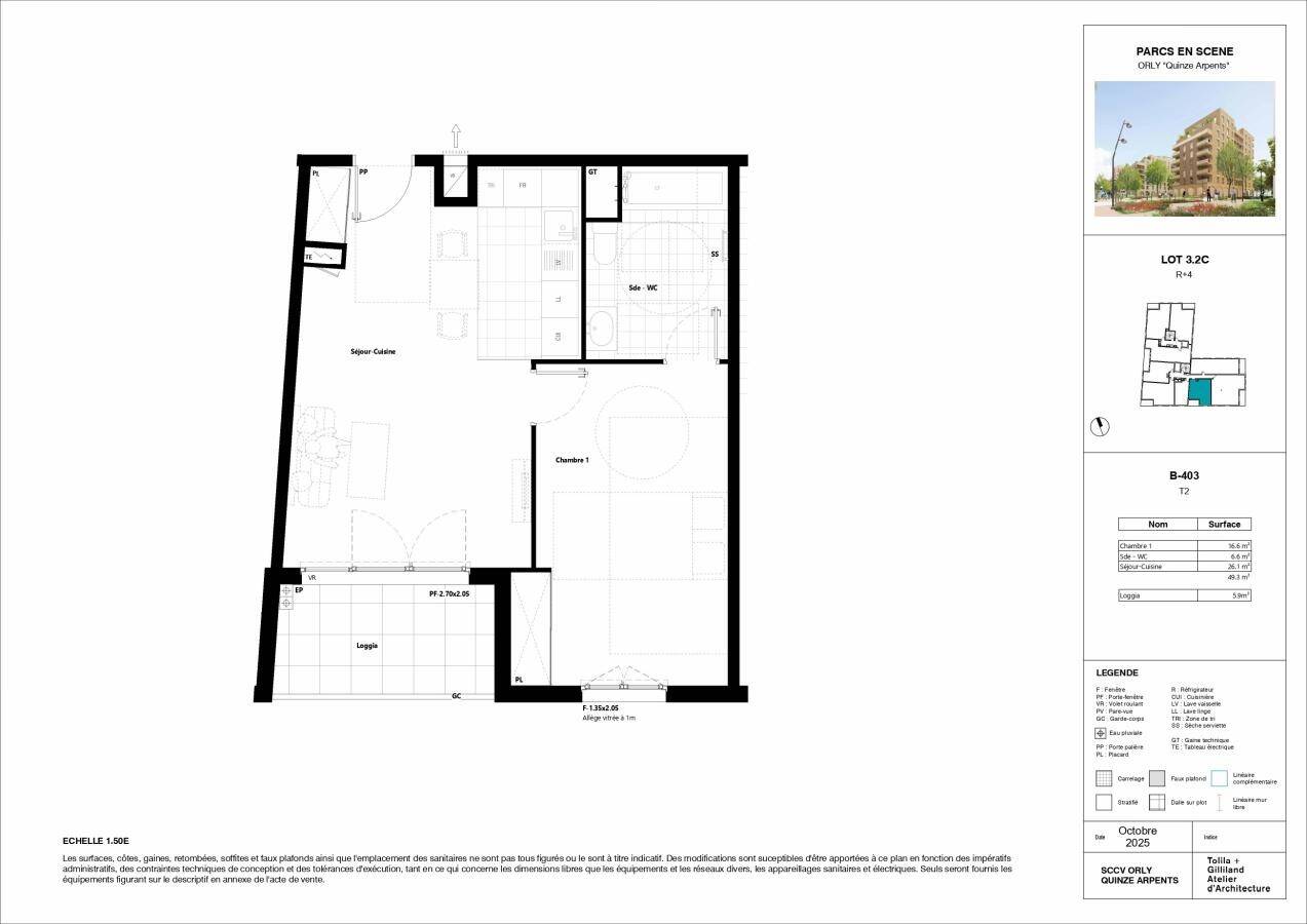 Maison à louer, 49m², ORLY