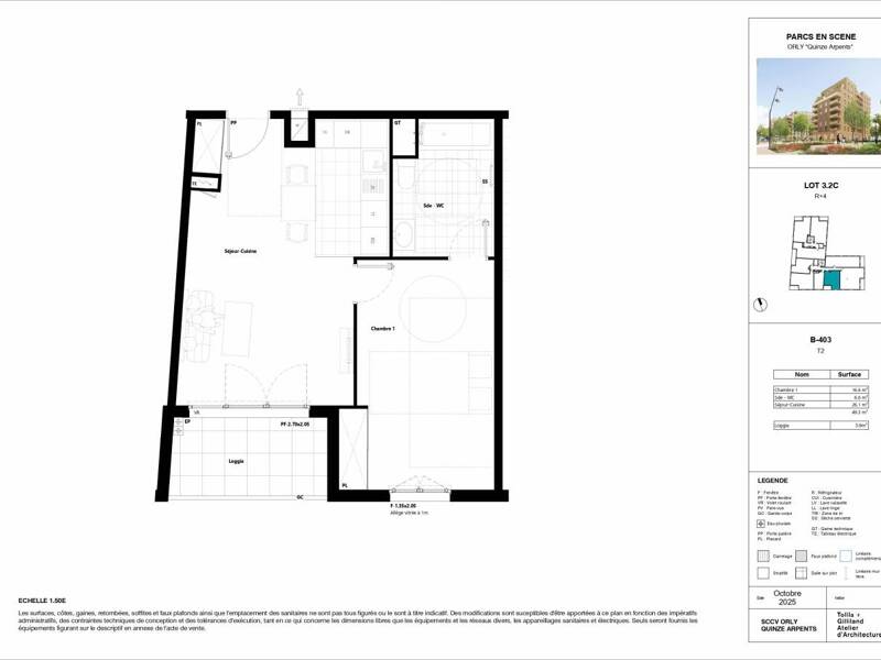 Maison à louer, 49m², ORLY