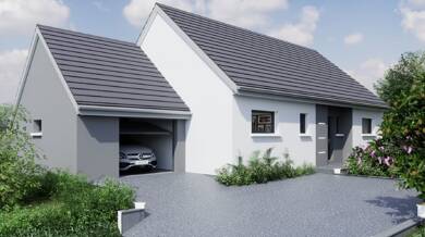Terrain avec maison neuve à vendre 361 452 € Bischwihr 68320