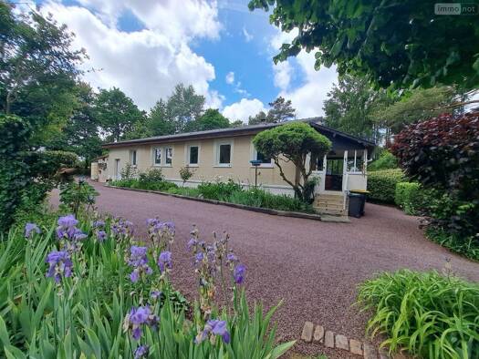 Maison de plain-pied à vendre 256 500 € 5 pièces 3 chambres 130 m² 3 680 m² de terrain Le Molay-Littry 14330