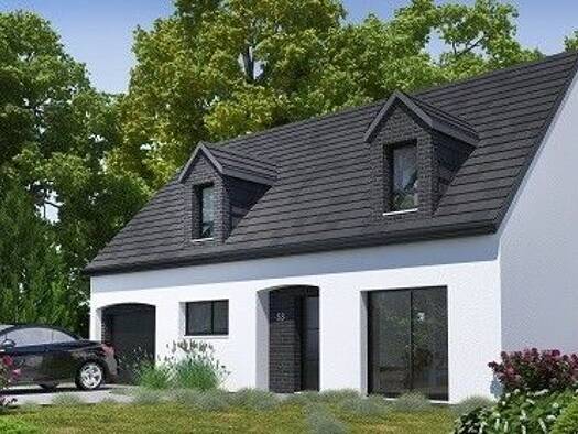 Terrain avec maison neuve à vendre 246 000 € 5 pièces 4 chambres 127 m² 1 077 m² de terrain Saint-Pierre-du-Val 27210