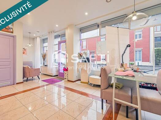 Institut de beauté à vendre Fonds de commerce 54 347 € 5 pièces 67 m² de surface de vente Juillet Zola Alfortville 94140