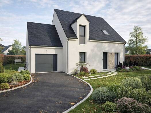 Terrain avec maison neuve à vendre 211 477 € 5 pièces 4 chambres 101 m² 1 050 m² de terrain La Roche-Posay 86270