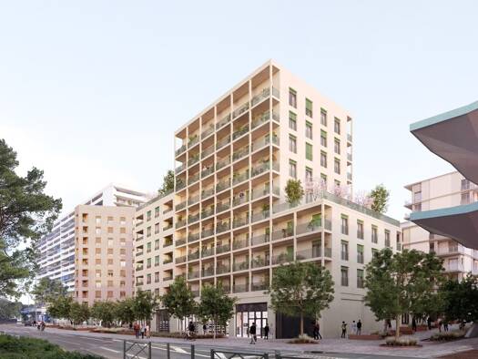 Appartement à vendre - neuf 177 312 € 1 pièce 28,6 m² 2ème étage dès le 31/12/2026 Place de France Massy 91300