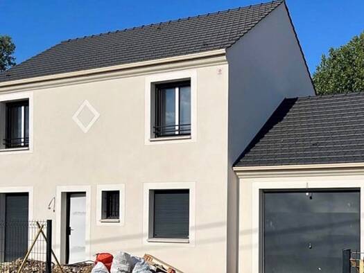 Terrain avec maison neuve à vendre 316 900 € 4 pièces 3 chambres 87 m² 360 m² de terrain Trait Union Aubergenville 78410