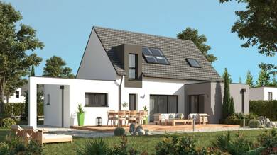 Terrain avec maison neuve à vendre 323 700 € 5 pièces 4 chambres 107 m² 748 m² de terrain Penmarc H-Kerity Penmarch 29760