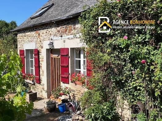 Maison en viager occupé Bouquet 74 000 € 4 pièces 2 chambres 92 m² 632 m² de terrain Les Champs-Géraux 22630